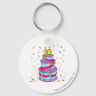 Llavero Pastel de cumpleaños