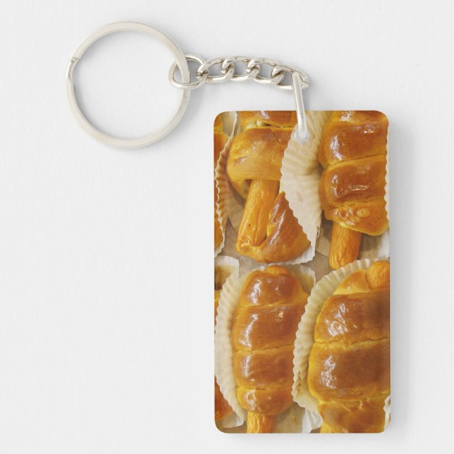 Llavero Pastel de Perro caliente... Comida de postre asiát (Frente)