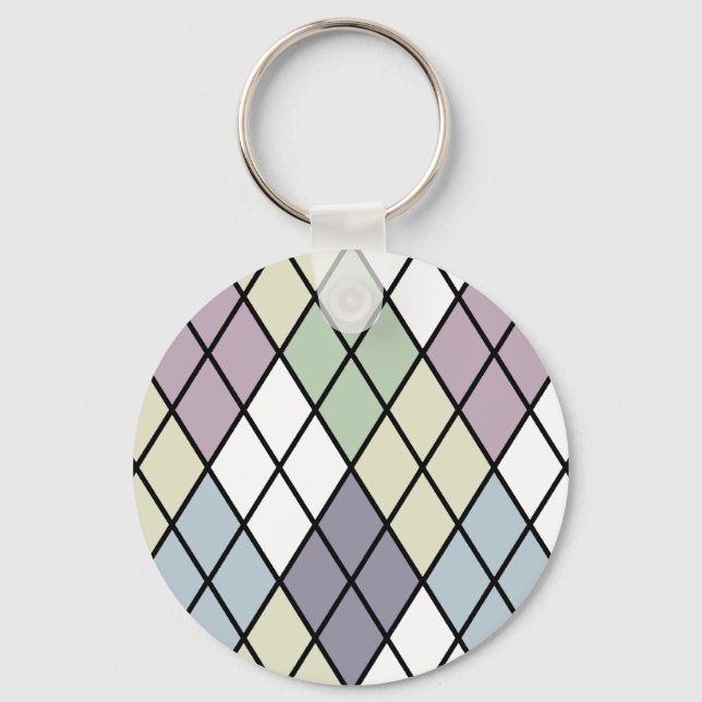 Llavero Pastel Diamonds Argyle (Anverso)