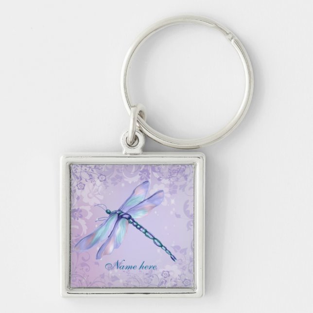 Llavero Pastel Dragonfly - Personalizar (Frente)