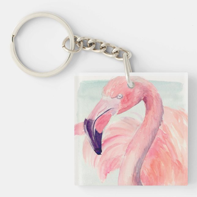 Llavero Pastel Flamingo (Frente)
