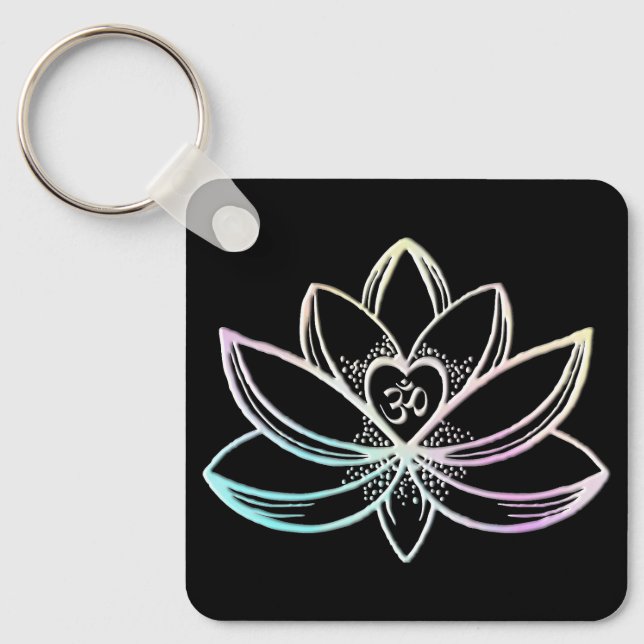 Llavero Pastel Loto  (Anverso)