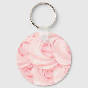 Llavero Pastel rosa helado rosa de quequitos
