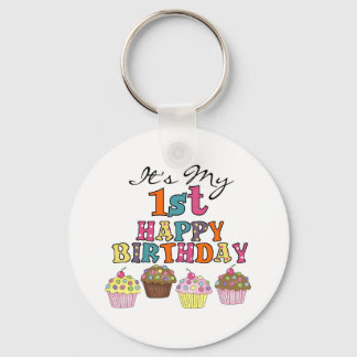 Llavero Pasteles de bonito camisetas de cumpleaños y regal