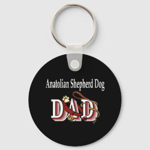 Llavero pastor anatoliano papá Keychain