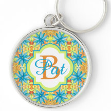 Pat Mosaic Keychain