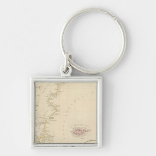 Llavero Patagonia, S Shetlands, S Orkneys