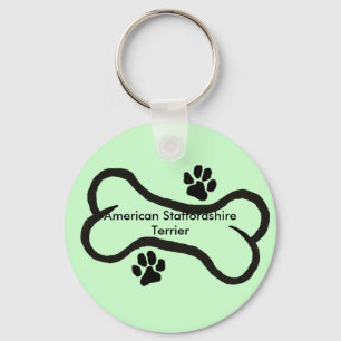 Llavero Patas del hueso N de Staffordshire Terrier