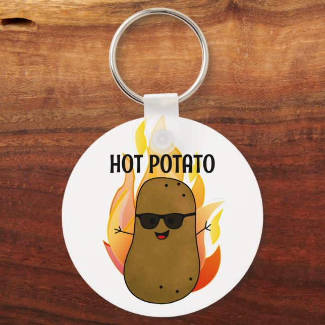 Llavero Patata Caliente Personalizada (Reverso )