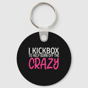 Llavero Pateo para quemar lo loco: kickboxing