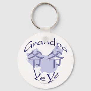 Llavero paternal del abuelo de China (YE YE)