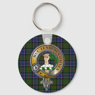 Llavero Paterson Tartan & Badge