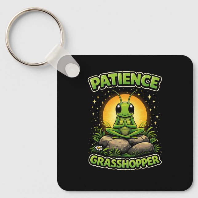 Llavero Patience Grasshopper (Anverso)
