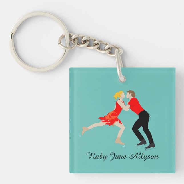 Llavero Patinaje artístico (Frente)