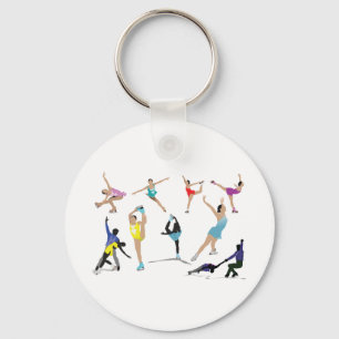 Llavero Patinaje artístico