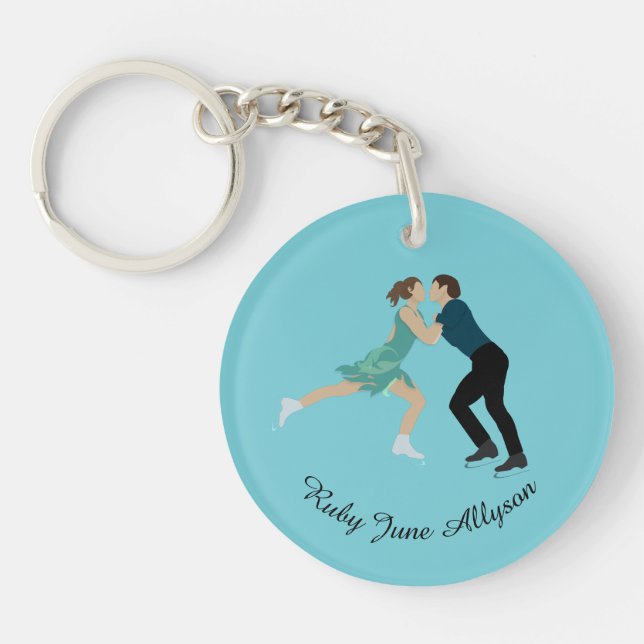 Llavero Patinaje artístico (Frente)