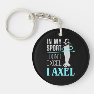 Llavero Patinaje artístico en mi deporte en hombres Axel