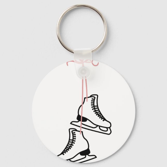 Llavero Patines De Hielo (Anverso)