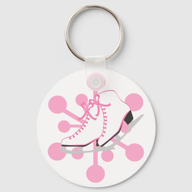 Llavero Patines De Hielo De Snowflake (Anverso)