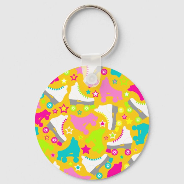 Llavero Patines Retro (Anverso)