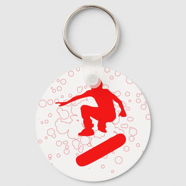 Llavero patineta. burbujas. (Anverso)