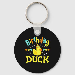 Llavero Pato de cumpleaños niños niñas niños pato de goma