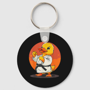 Llavero Pato de goma de kickboxing Karate Jiu-Jitsu MMA