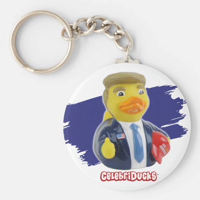 Llavero Pato de goma de los Patos Celebri Donald (Frente)