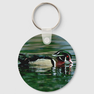 Llavero Pato de madera (Drake)