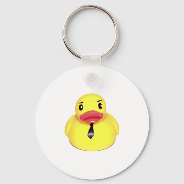 Llavero Pato de negocios (Anverso)
