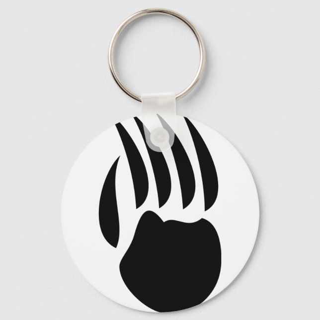 Llavero pato de oso negro (Anverso)