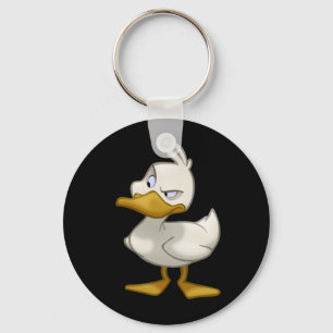 Llavero Pato en una cadena de claves