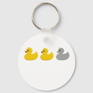 Llavero Pato, Pato, Camisetas T de pato gris.png