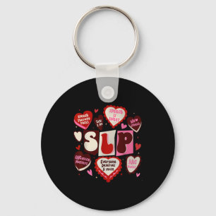 Llavero Patólogo del lenguaje del habla día de San Valentí