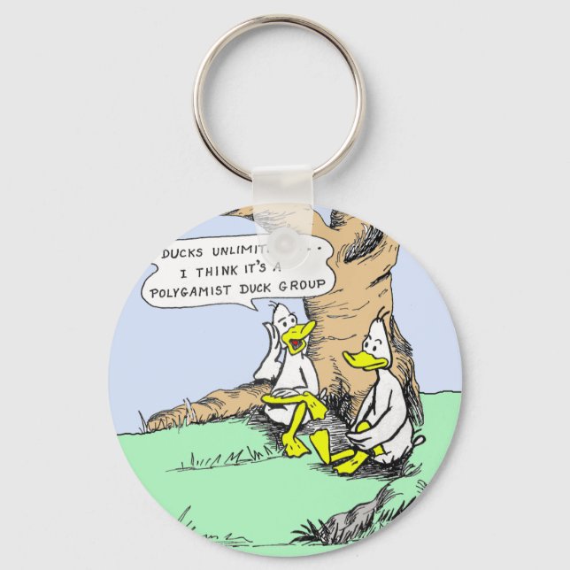 Llavero Patos ilimitados (Anverso)