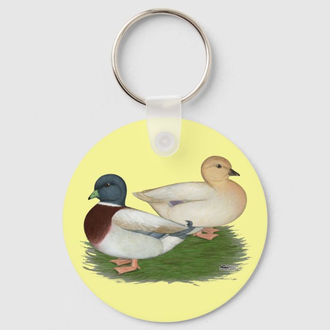 Llavero Patos: Llamadas Pastel (Anverso)