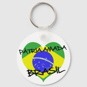 Llavero Pátria Amada Brasil