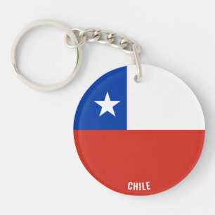 Llavero Patria encantadora de la bandera de Chile