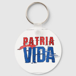 Llavero Patria y vida