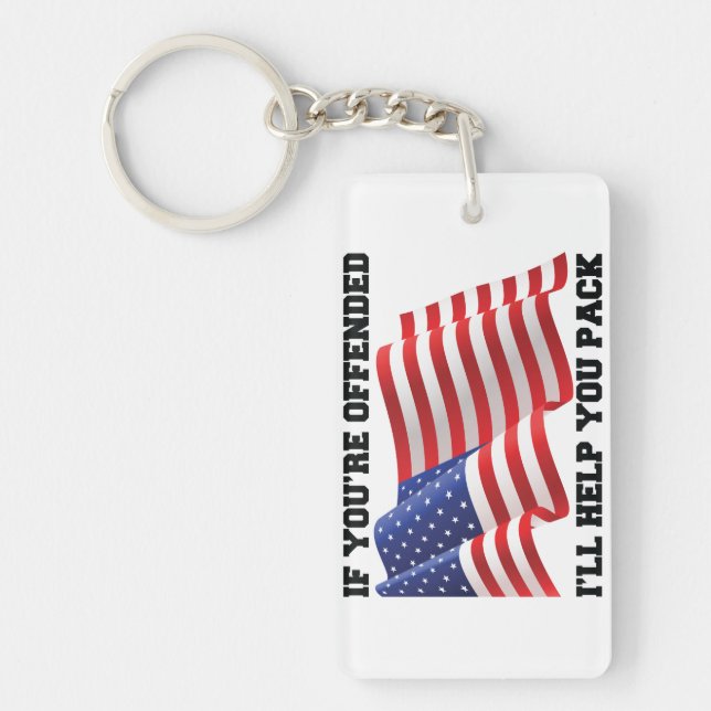 Llavero Patriota estadounidense (Frente)