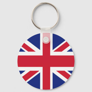 Llavero Patriotic British Union Jack Flag