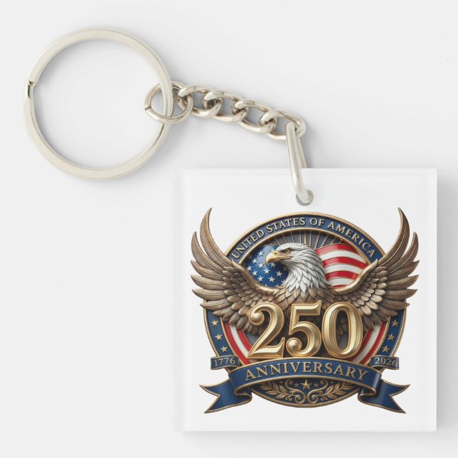 Llavero PATRIOTIC - See Back - Keychain (Frente)