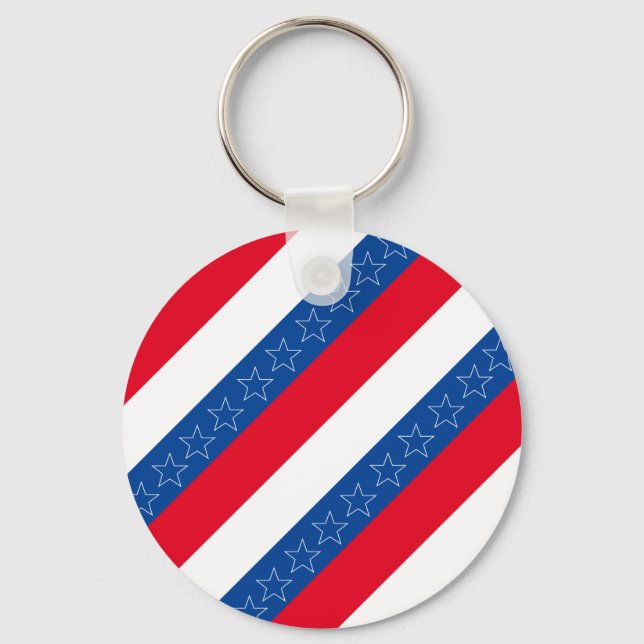 Llavero Patriótico americano (Anverso)