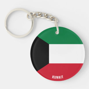 Llavero Patriótico cautivo de bandera de Kuwait