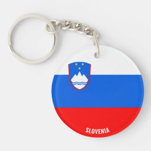 Llavero Patriótico de la Bandera de Eslovenia