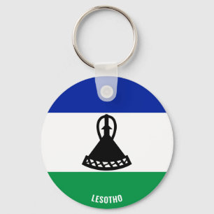Llavero Patriótico de la bandera de Lesoto