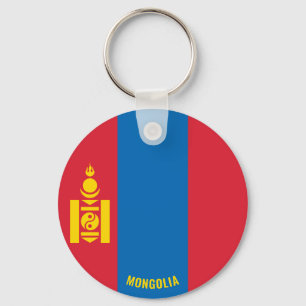 Llavero Patriótico de la Bandera de Mongolia