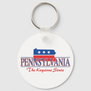 Llavero patriótico de Pennsylvania