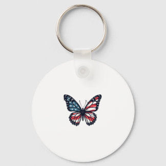 Llavero Patriotismo de la librena de la bandera estadounid