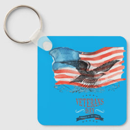 Llavero Patriots remembered azure